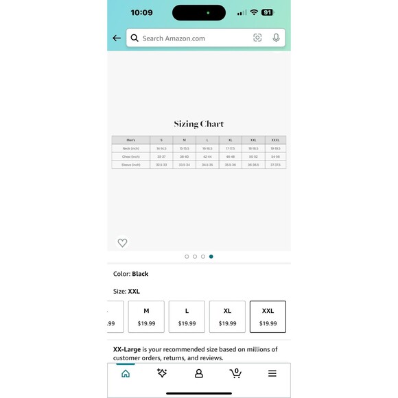 Manscaped t shirt NWT large black - Picture 5 of 5